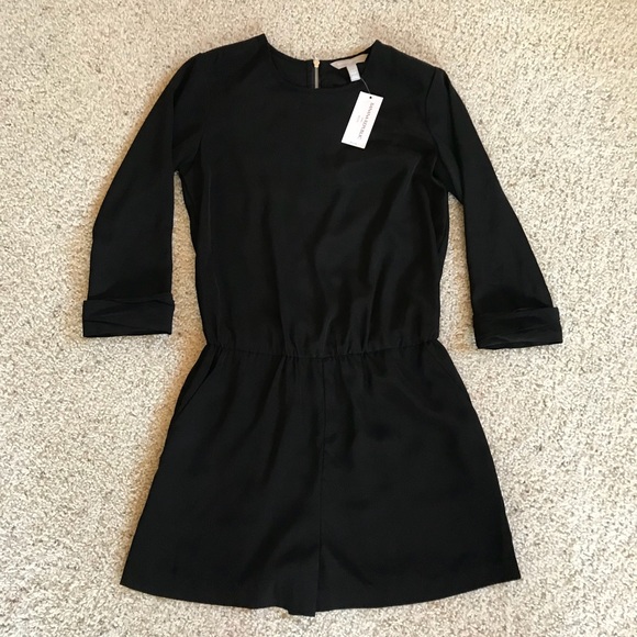 Banana Republic Pants - NWT, Banana Republic 3/4 Sleeve Black Romper!